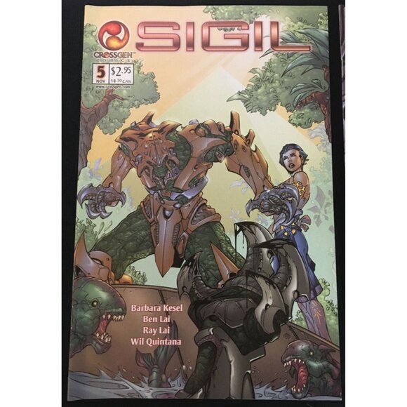 Crossgen Comics Mixed Lot of 10- Sigil, Crux, Sojurn & More Circa 2000-2001 - Picture 2 of 12